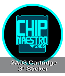 2A03 Cartridge Sticker